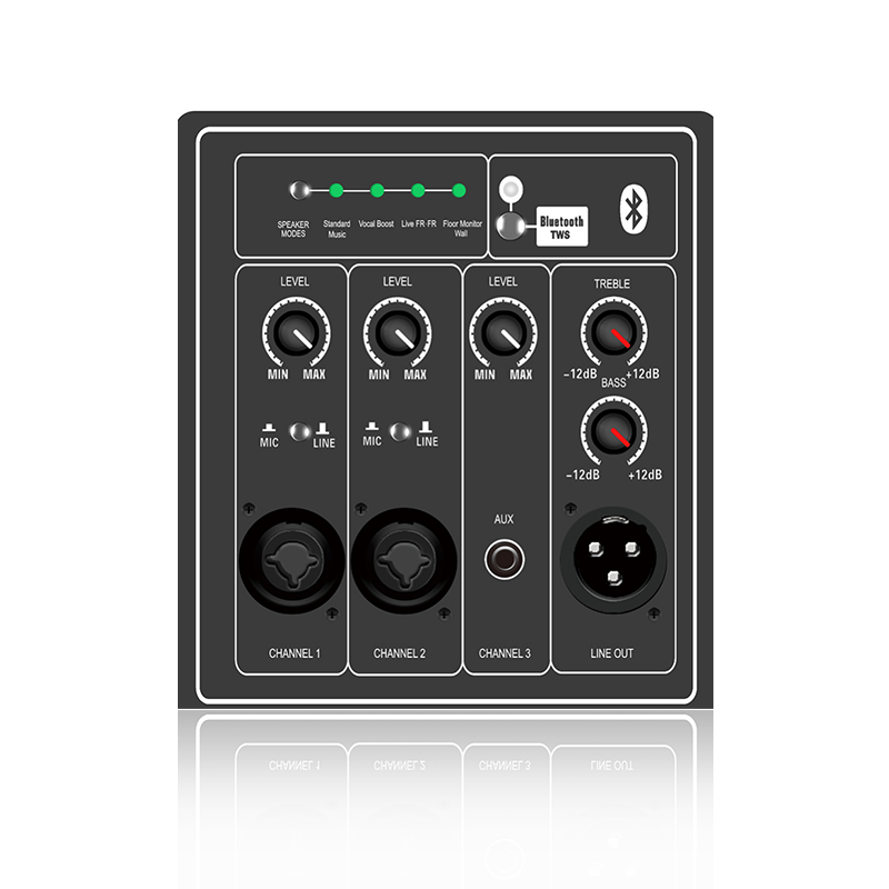 DSP1907: Bluetooth og TWS Inside Multi Channel Input ADAU1701 Basert DSP funksjonell modul