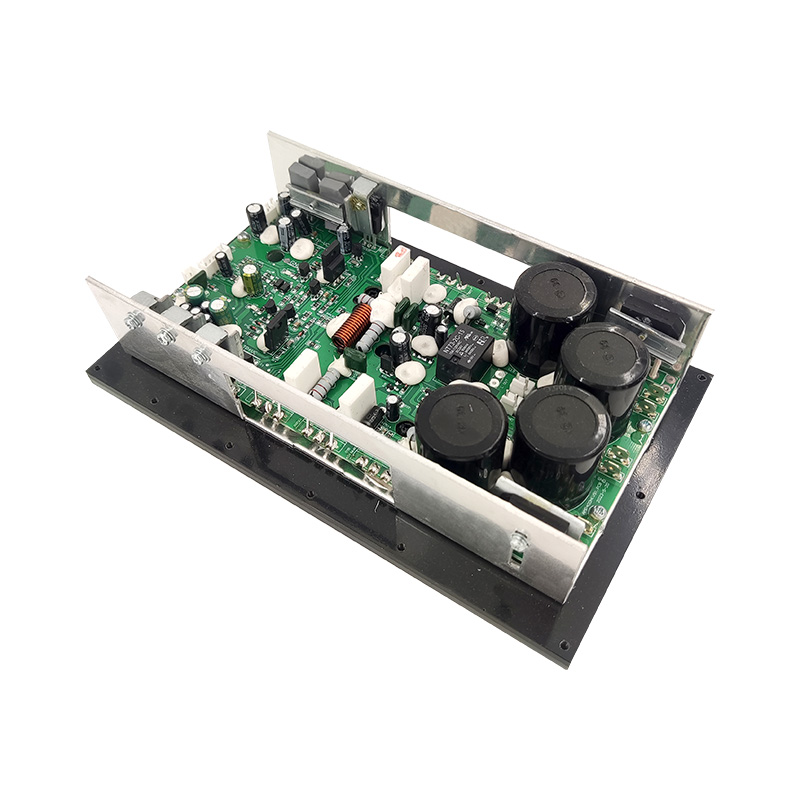 AMP400H+7294: LP 400W+HP 100W Kraftig utgang med U-formet aluminiumsradiator Klasse H effektforsterkermodul