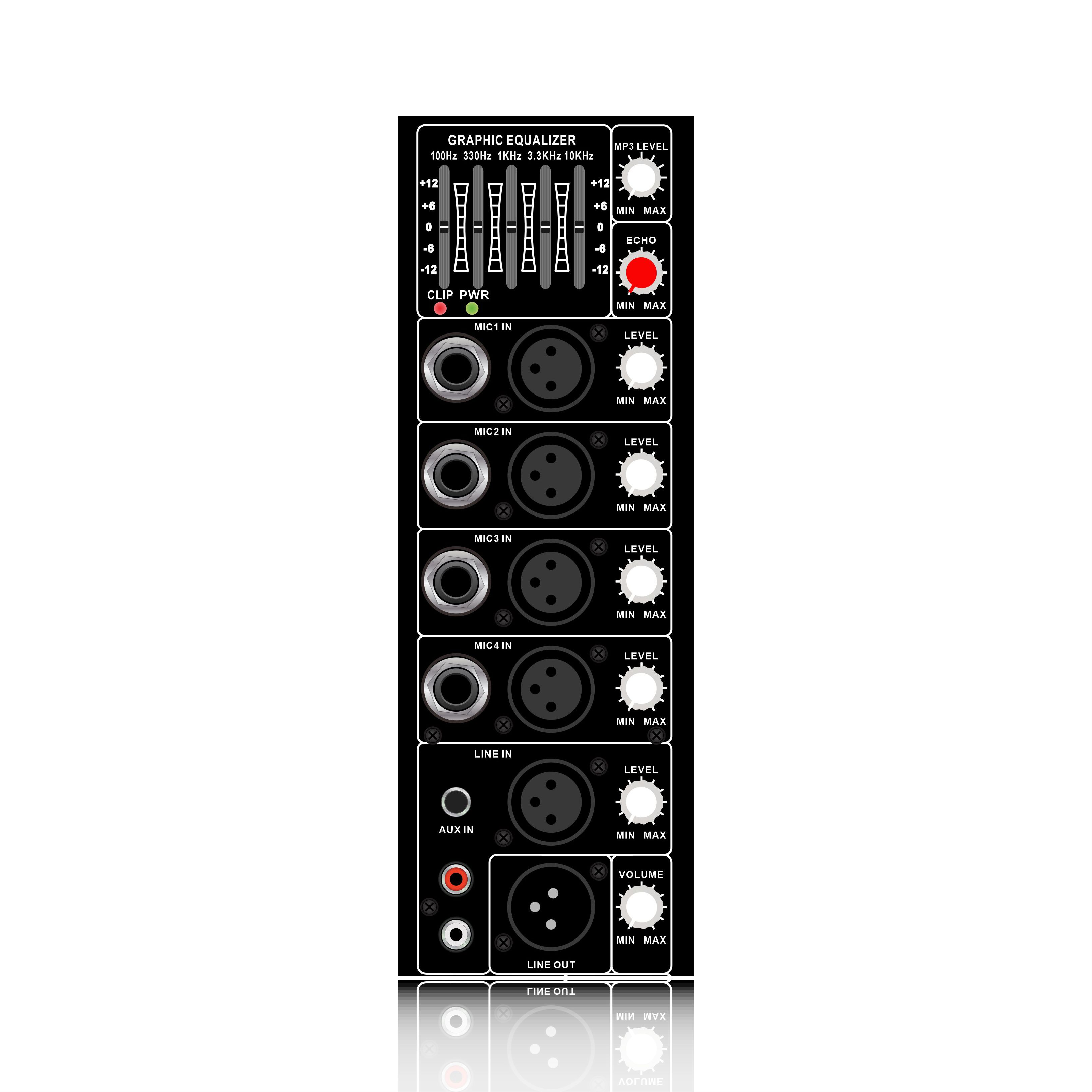 Multi-Channel Class AB høyttalerforsterker PL67