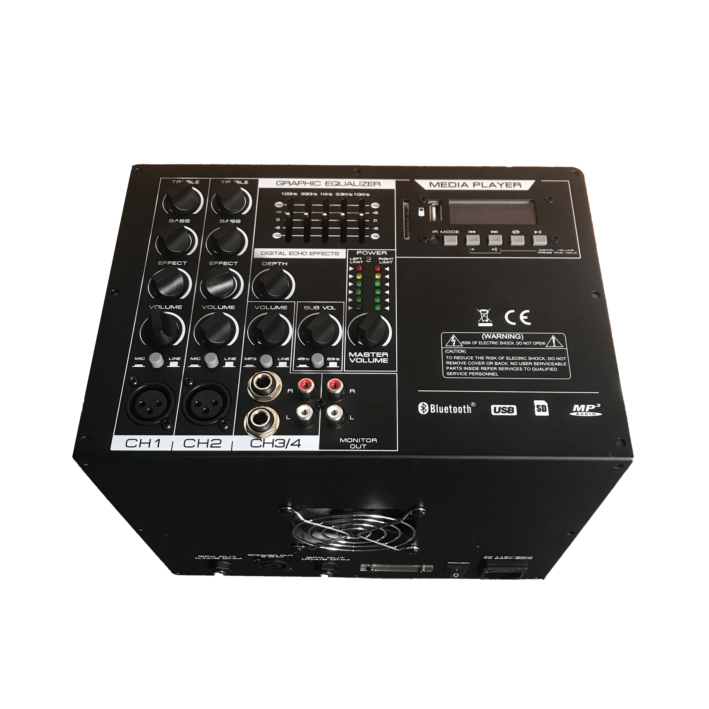 EON206SUB Line Array Speaker System Power Amplifier 2.1-2.2